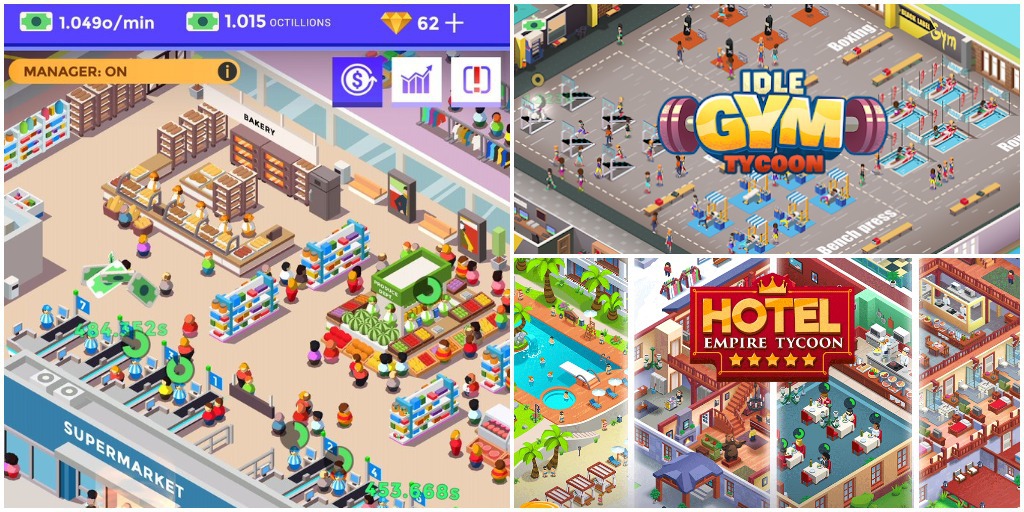 Top 3 Idle Mobile Games by Codigames - Odd Statue Games